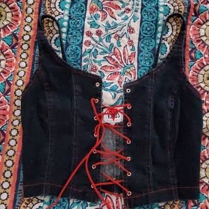 Vintage corset top